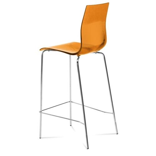 εσωτερική διακόσμηση πορτοκαλί domitalia όρθια καρέκλα ακρυλικά έπιπλα