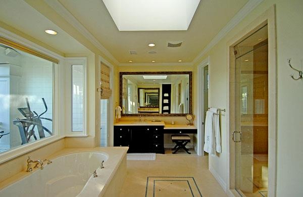ντουλάπα καθρέφτη μπάνιο διακοσμητική οροφή
