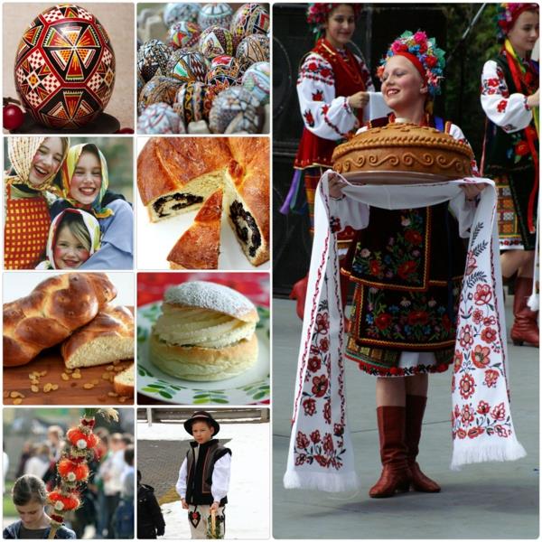 ευτυχισμένο πασχαλινό ευρωπαϊκό έθιμο πασχαλινό φεστιβάλ