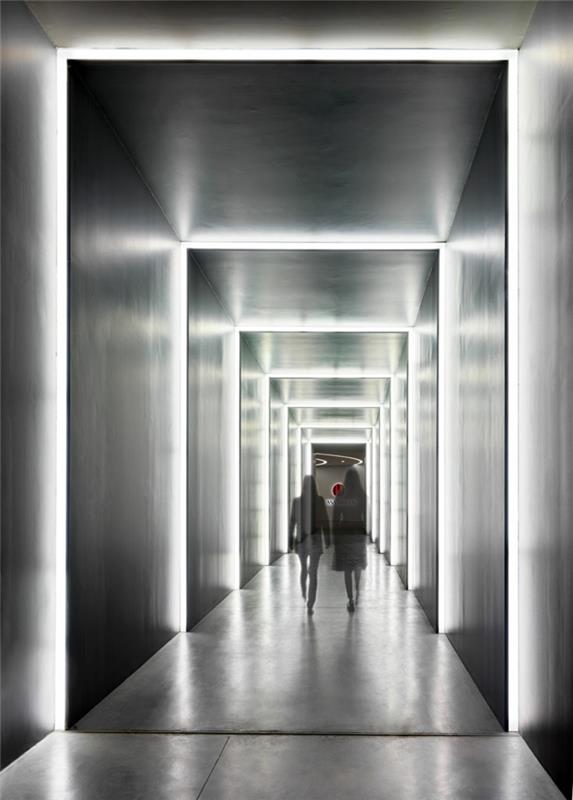 μουσείο ποδοσφαίρου casa milan hallway fabio novembre σύγχρονοι αρχιτέκτονες