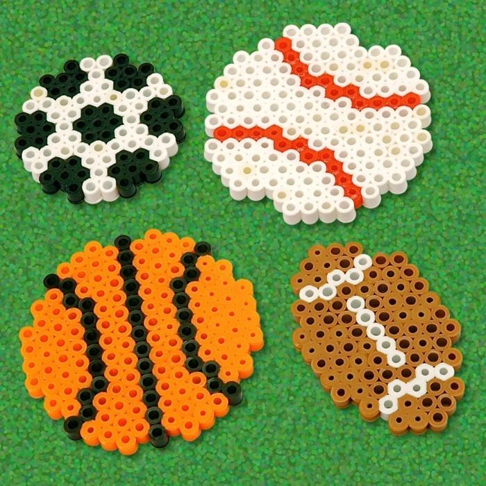 ιδέες μπάσκετ ποδοσφαίρου με σιδερένιες χάντρες