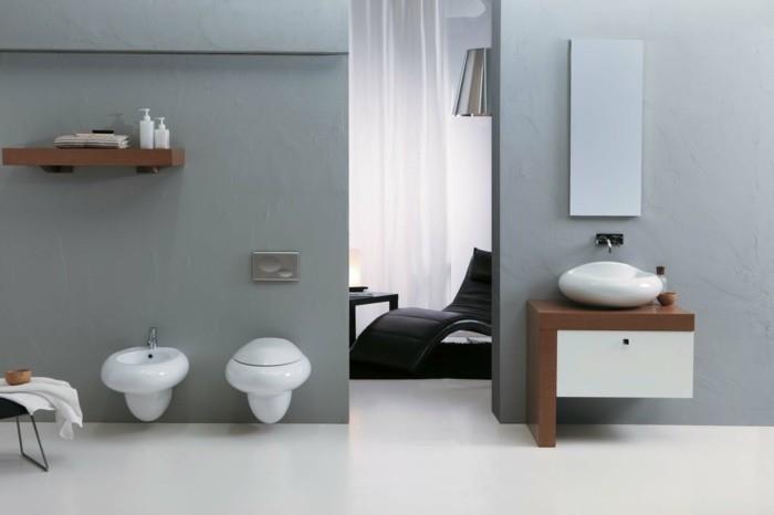 χρώμα τοίχου ανοιχτό γκρι απρόσκοπτο μπάνιο ανοιχτό γκρι τοίχοι λευκό κάλυμμα δαπέδου