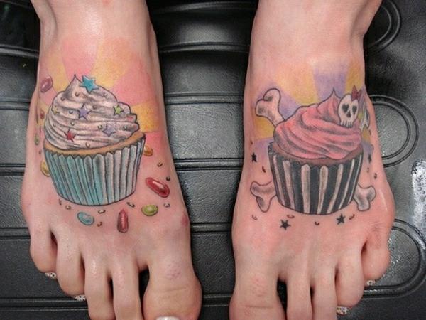 τατουάζ ποδιών σχέδια τατουάζ εικόνες κέικ