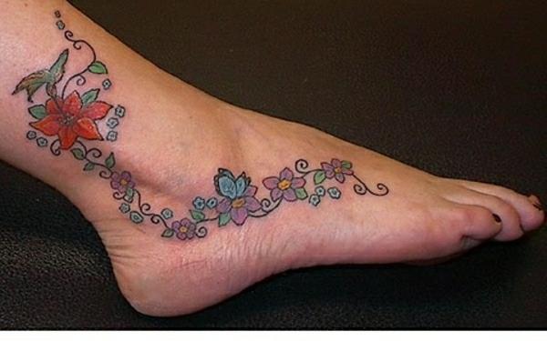 τατουάζ ποδιών σχέδια τατουάζ ιδέες αστράγαλο