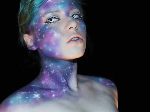 τάση galaxy make up ιδέες μακιγιάζ