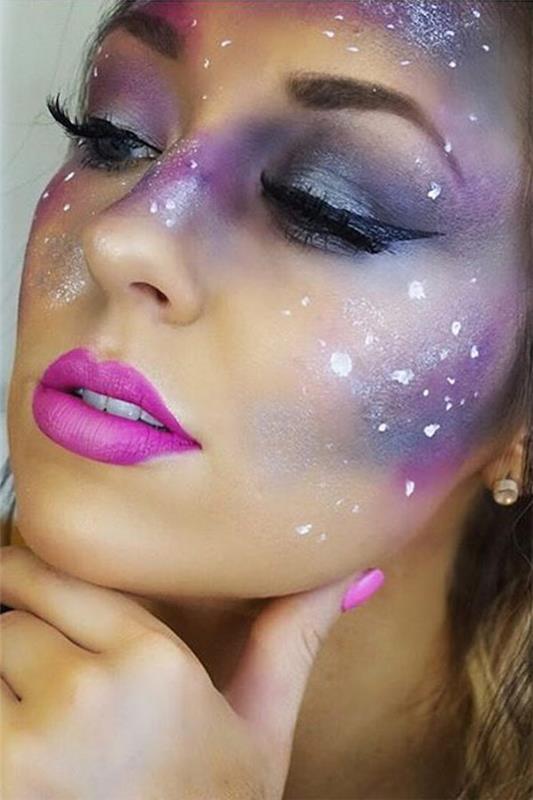 galaxy make up trend instagram