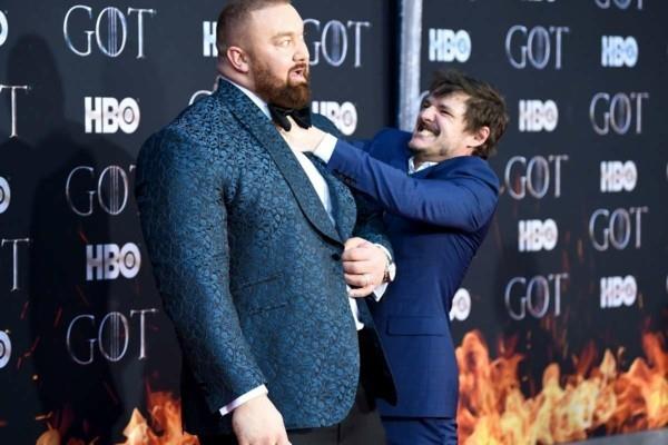 παιχνίδι των θρόνων Julius Bjornsson και Pedro Pascal
