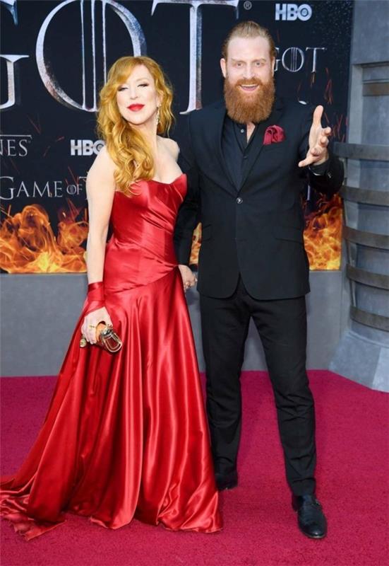 Πρεμιέρα παιχνιδιού των θρόνων hbo gry molvaer hivju και Kristofer Hivju