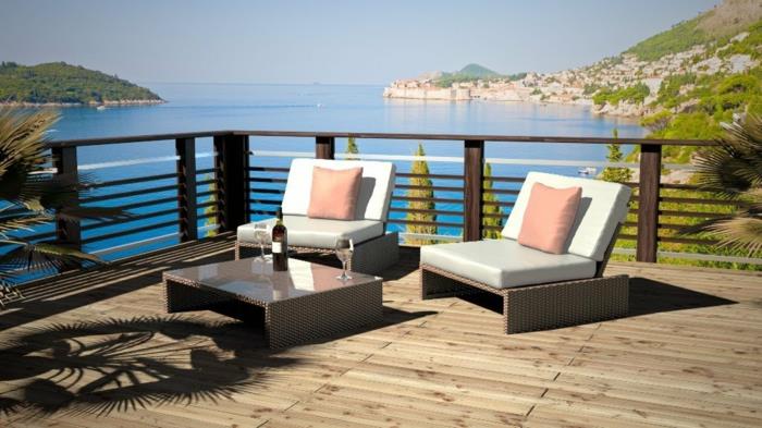 έπιπλα σαλόνι κήπου artelia set estoria brown rattan
