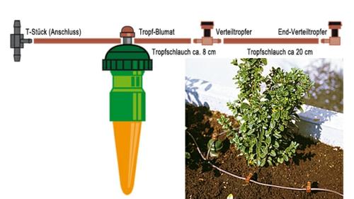 κηπουρική φύτευση ιδέες άνοιξη εύκολο εύκολο πότισμα σωλήνα