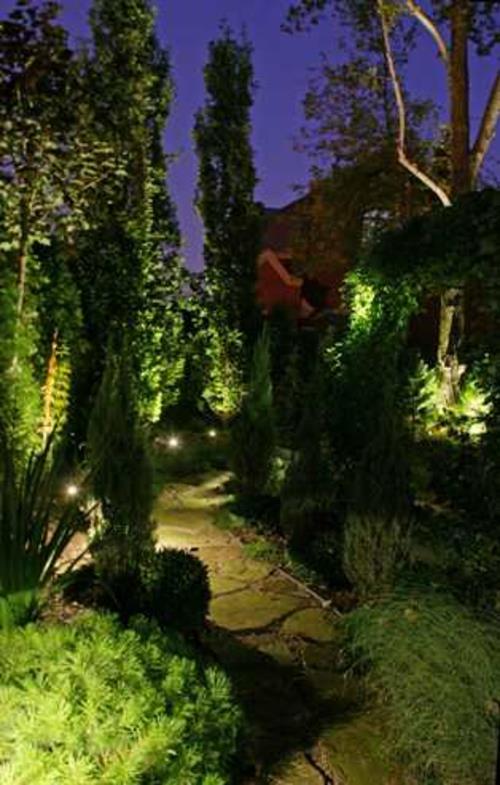 ιδέες υπαίθριου φωτισμού κήπου ιδέες ακίδα κήπου ακίδα