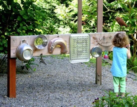 ιδέες διακόσμησης κήπου για παιδιά τσόχα τοίχου