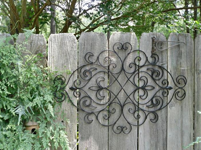 ιδέες διακόσμησης κήπου διακοσμήσεις φράχτη κήπου στολίδια ιδέες κήπου