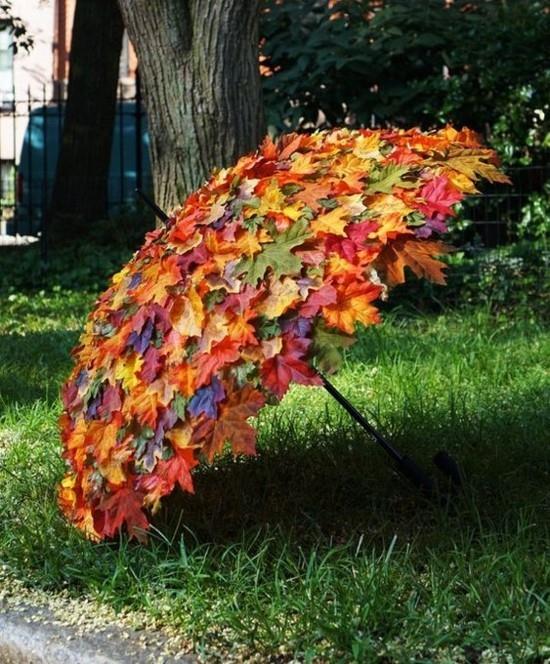 Φτιάξτε τη δική σας διακόσμηση κήπου φθινοπωρινά φύλλα
