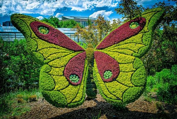 γλυπτά κήπου γλυπτά τέχνης κήπου πεταλούδα