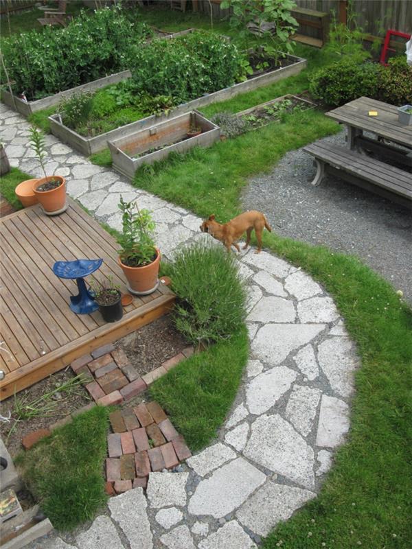 ιδέες σχεδιασμού κήπου ιδέες σχεδιασμού κήπου πλακόστρωτες πλάκες πεζοδρομίου κήπου