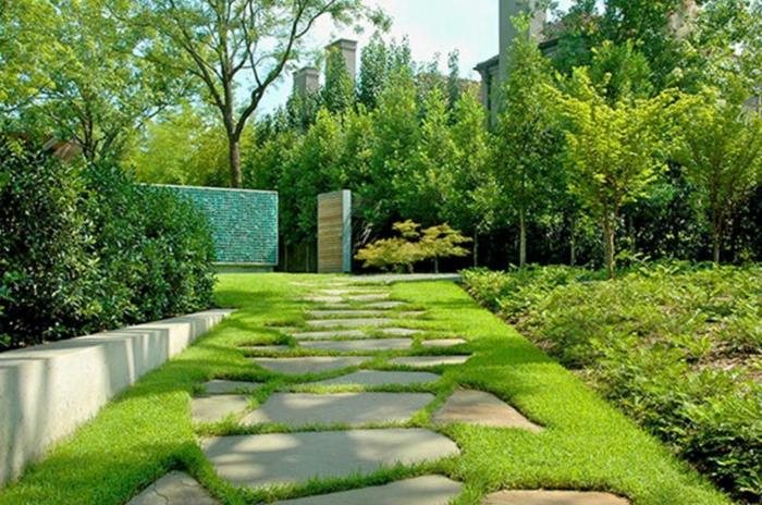 παραδείγματα σχεδιασμού κήπου ιδέες σχεδιασμού κήπου πεζόδρομος από πέτρα