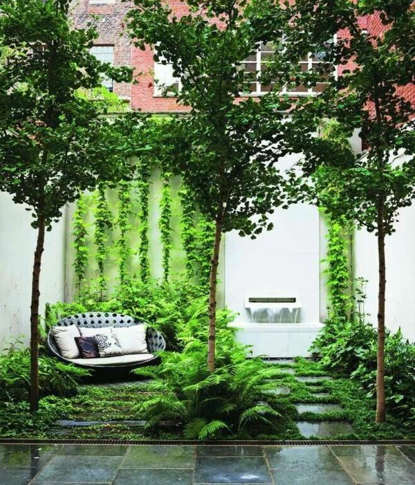 παραδείγματα σχεδιασμού κήπου ιδέες σχεδιασμού κήπου με πέτρινα δέντρα