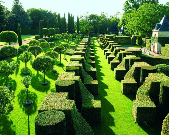 σχεδιασμός κήπου γαλλικές ιδέες κήπου κήπος τέχνη πυξάρι θάμνοι