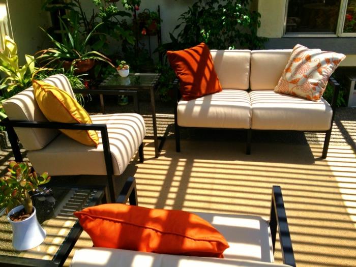 ιδέες σχεδιασμού κήπου πολυθρόνα καναπέ φυτά ιδέες κήπου