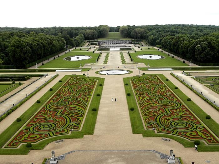 γλυπτά σχεδιασμού κήπου Château de Vaux le Vicomte master