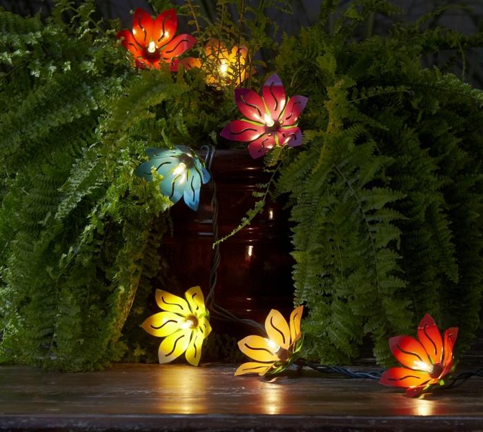 ιδέες κήπου φώτα κήπου ιδέες σχεδιασμού κήπου χρωματιστά φώτα νεράιδας