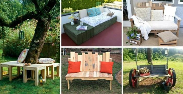 ιδέες κήπου χτίστε έπιπλα μόνοι σας ρίξτε μαξιλάρια