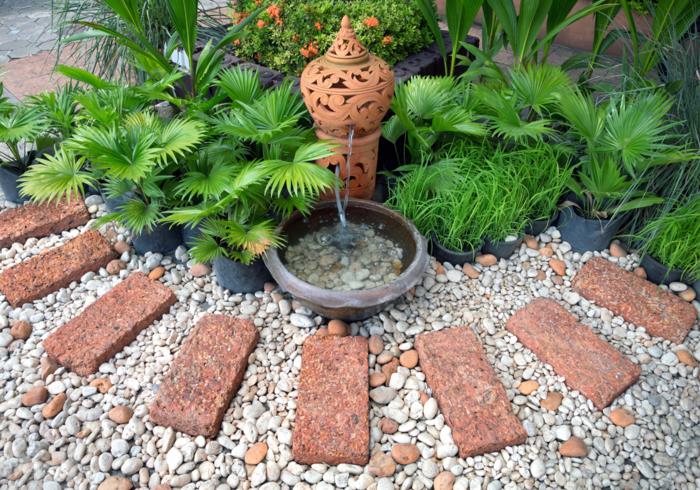ιδέες κήπου σχεδιασμός ιαπωνικός κήπος με πέτρες