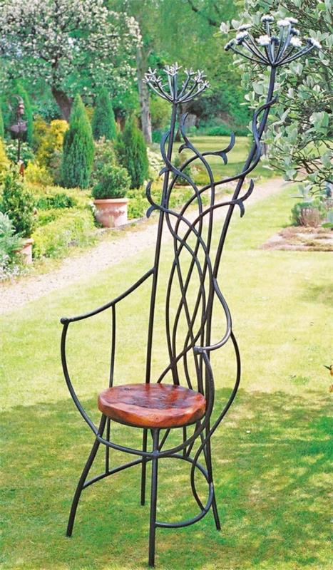 ιδέες για έπιπλα κήπου καναπέ καρέκλα καλλιτεχνική καρέκλα