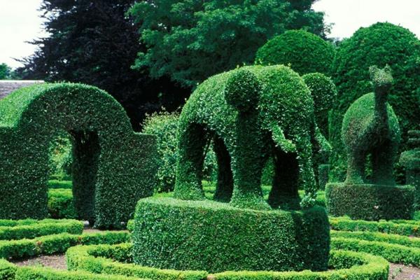γλυπτά κήπου ελέφαντας αγγλικός κήπος