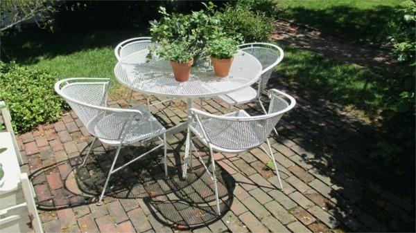έπιπλα κήπου μέταλλο Υπέροχες ιδέες βεράντας έπιπλα κήπου αλουμινίου durban μεταλλικές καρέκλες βεράντας