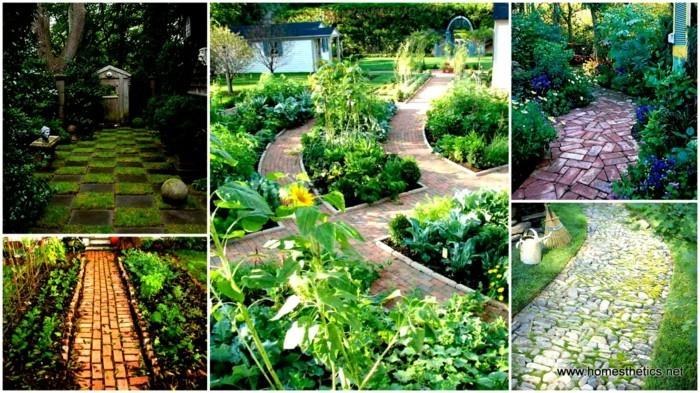 δημιουργία ιδεών ανακύκλωσης διαδρομής κήπου από παλιές σε νέες