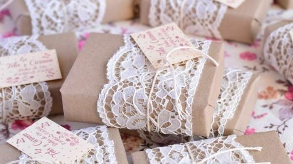 μπομπονιέρες κάνουν δαντέλα χαρτόνι diy συσκευασία
