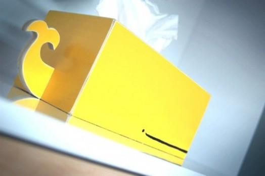κίτρινο κουτί φάλαινα παρόμοια ενδιαφέρουσα ιδέα διακόσμησης