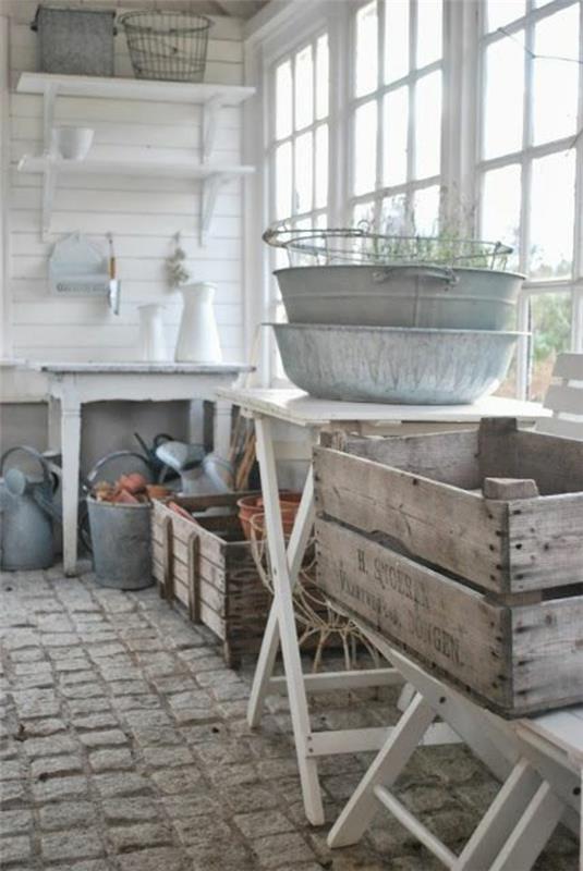 λαχανικά χειμερινός κήπος DIY αξεσουάρ κήπου ξύλινα κουτιά