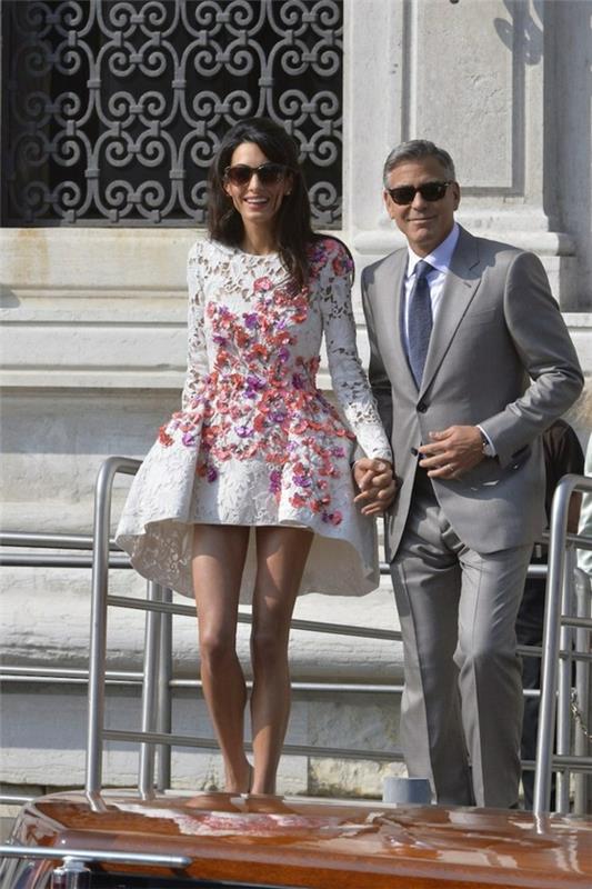 Τζορτζ Κλούνεϊ φίλη Αμάλ Κλούουν φόρεμα συμβουλές μόδας