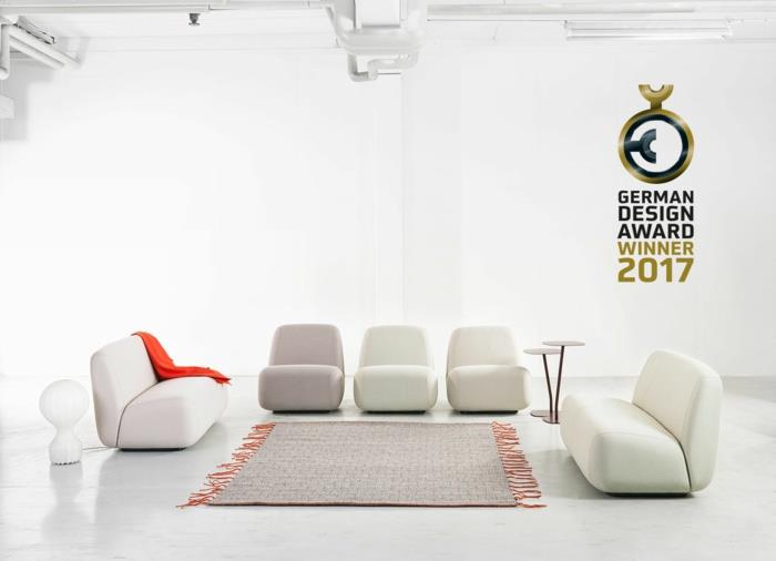 γερμανικό βραβείο σχεδιασμού 2017 aperi καναπέ καρέκλα δρομέας keichel