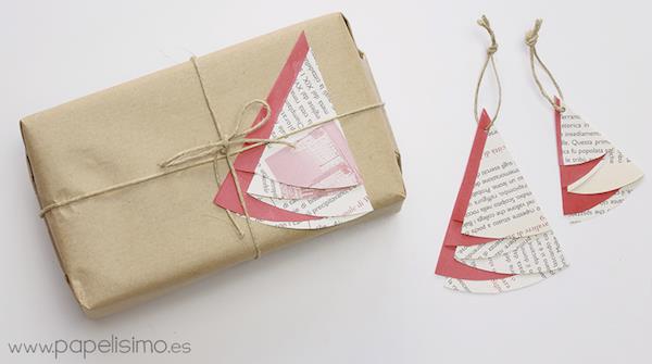 δώρα συσκευασίας Χριστούγεννα origami