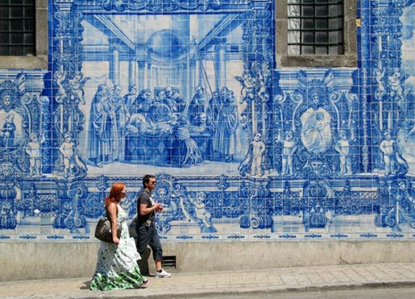 ιστορία της Πορτογαλίας ψηφιδωτά πλακάκια azulejo street art