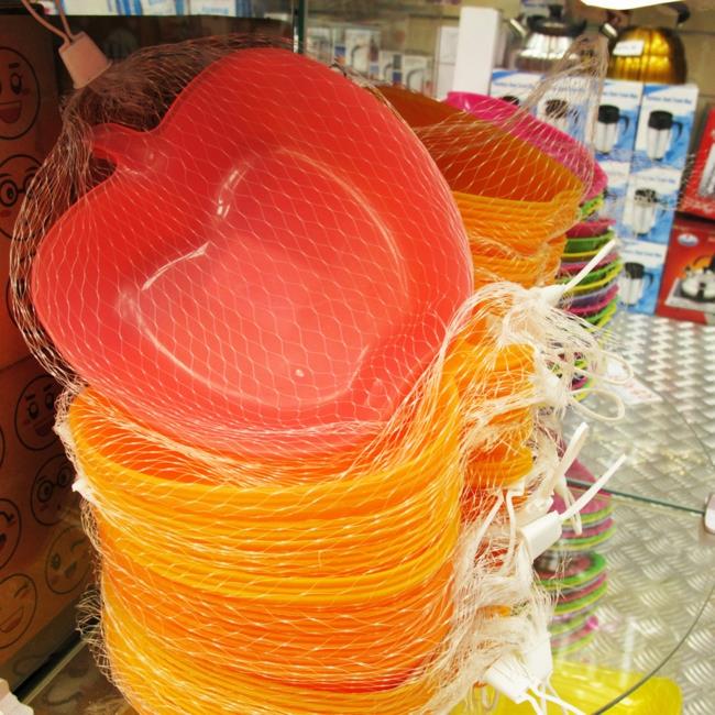 Αγορά σετ σερβίτσια σκεύη κουζίνας πλαστικά πιάτα σερβίτσιο σε σχήμα μήλου