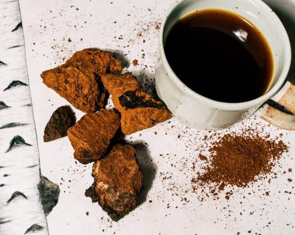 τρώτε υγιεινά και ζουν υγιεινά τσάγια Chaga