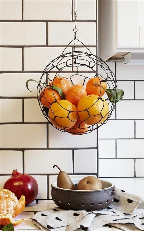 ιδέες για υγιεινό χώρο αποθήκευσης φρούτα κουζίνας