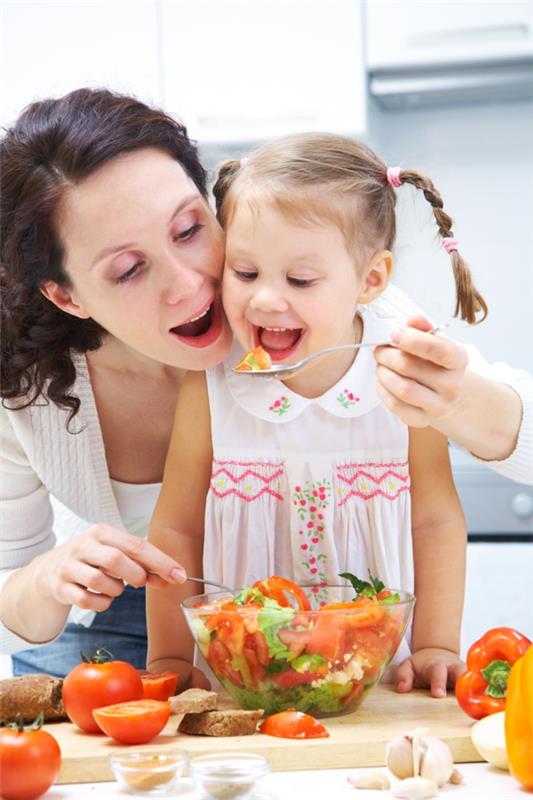 συμβουλές για υγιή τροφή για μικρά παιδιά