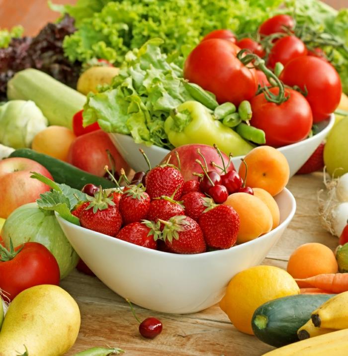 συμβουλές υγιεινής διατροφής φρούτα λαχανικά τρόπος ζωής