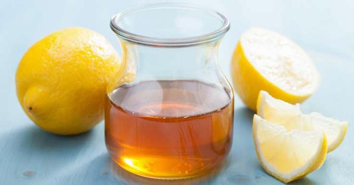 υγιεινή ζωή μέλι ζεστό νερό λεμόνια υγιεινό