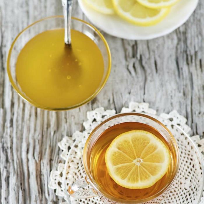 υγιεινή ζωή μέλι λεμόνι υγεία