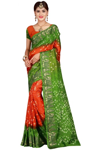 Tasarımcı Gharchola Saree