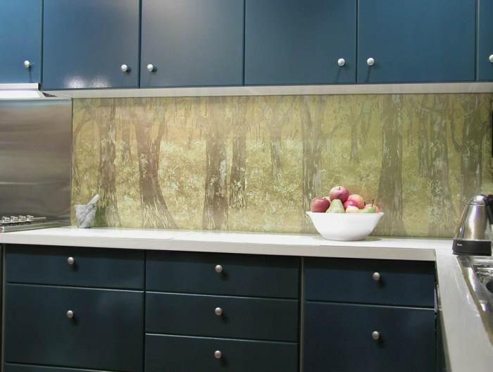 γυαλί πίσω τοίχο κουζίνα δάσος περιβάλλον κέλυφος μήλα
