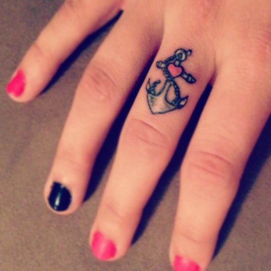 πίστη αγάπη ελπίδα τατουάζ γυναίκες δάχτυλο