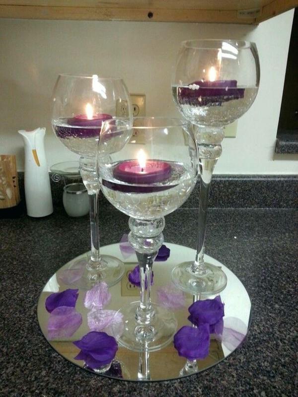 φτηνες diy ιδεες με φαναρια ποτηριου κρασιου